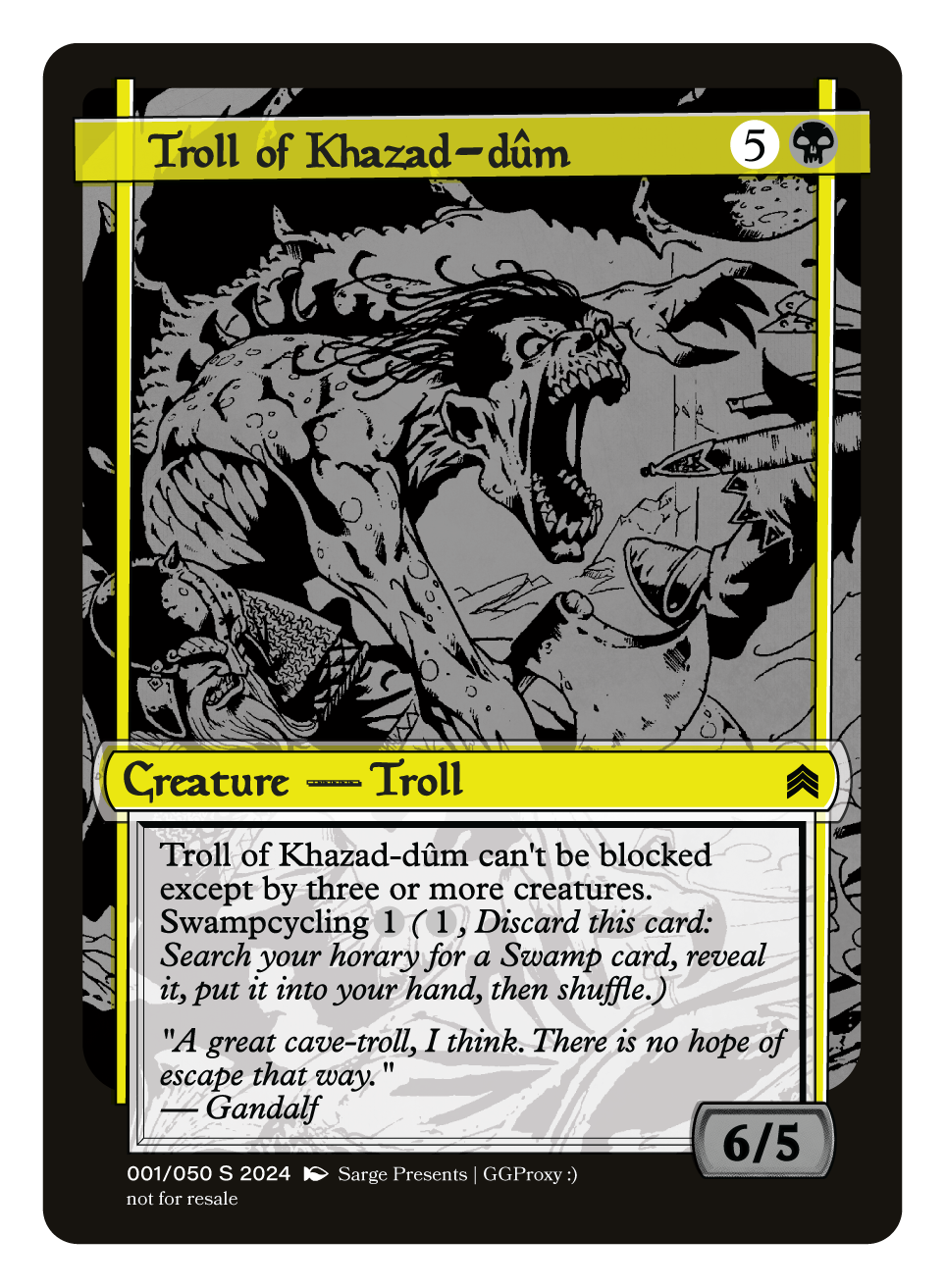troll cards mtg Sedge Troll [Summer Magic / Edgar]