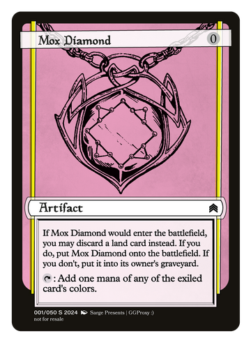 Mox Diamond Proxy Card