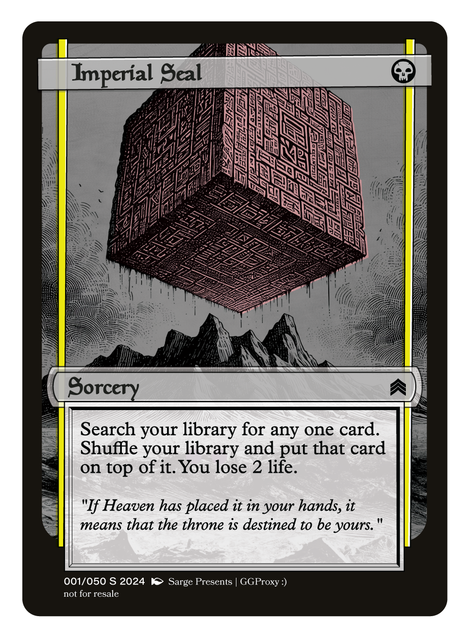 Imperial Seal Proxy Card