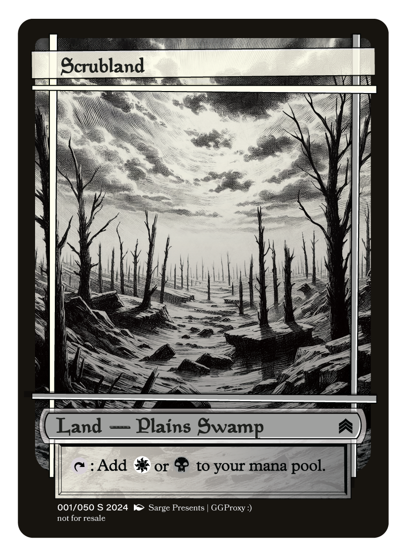 Scrubland Proxy Card
