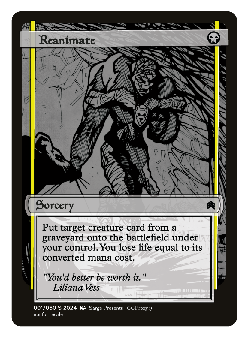 Reanimate Proxy Card