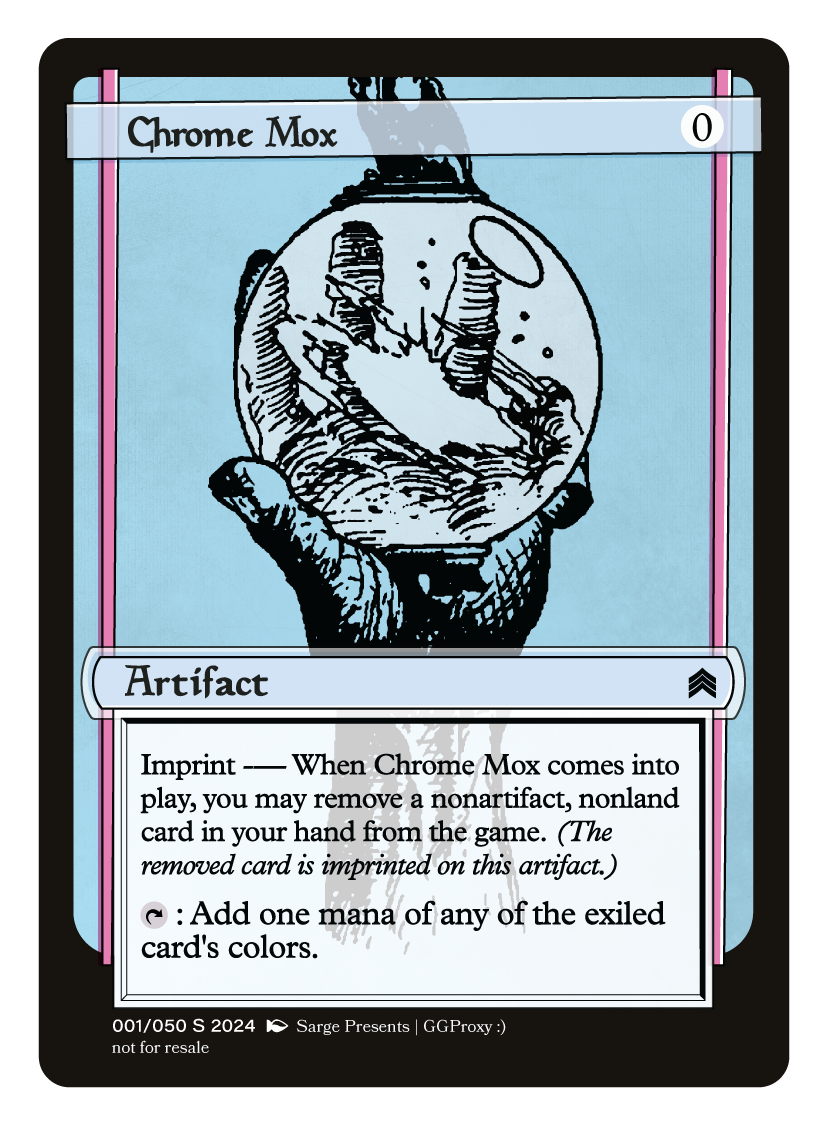 Chrome Mox Proxy Card