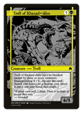 Troll of Khazad-Dûm Proxy Card