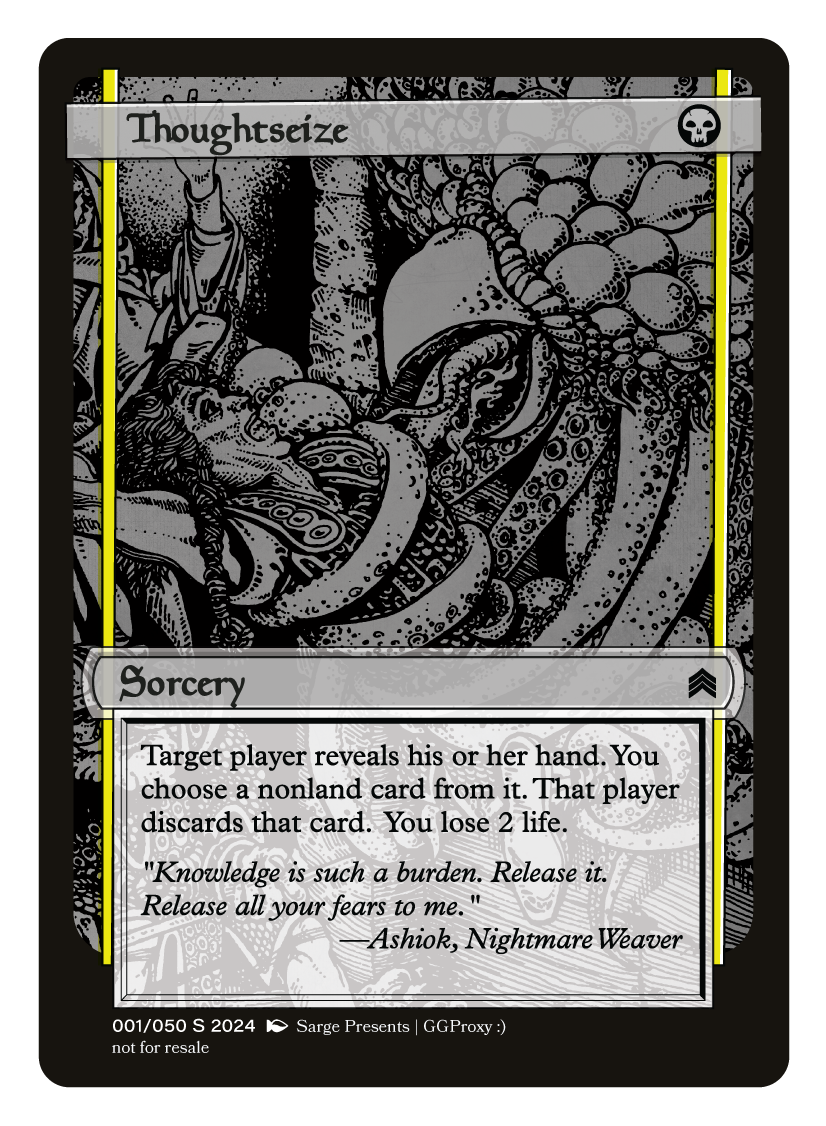 Thoughtseize Proxy Card
