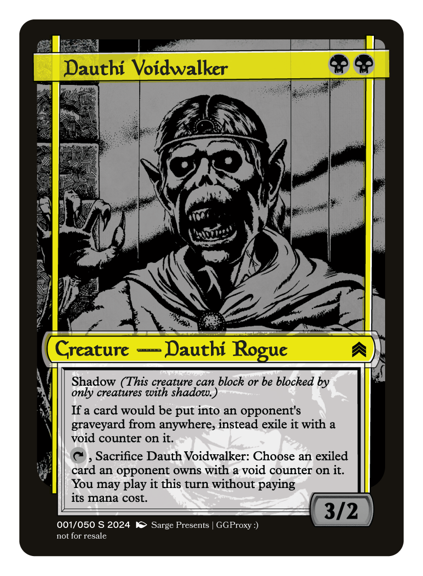 Dauthi Voidwalker Proxy Card