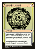 Lion’s Eye Diamond Proxy Card