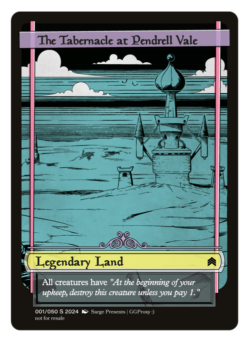 The Tabernacle at Pendrell Vale Proxy Card – Tough Times