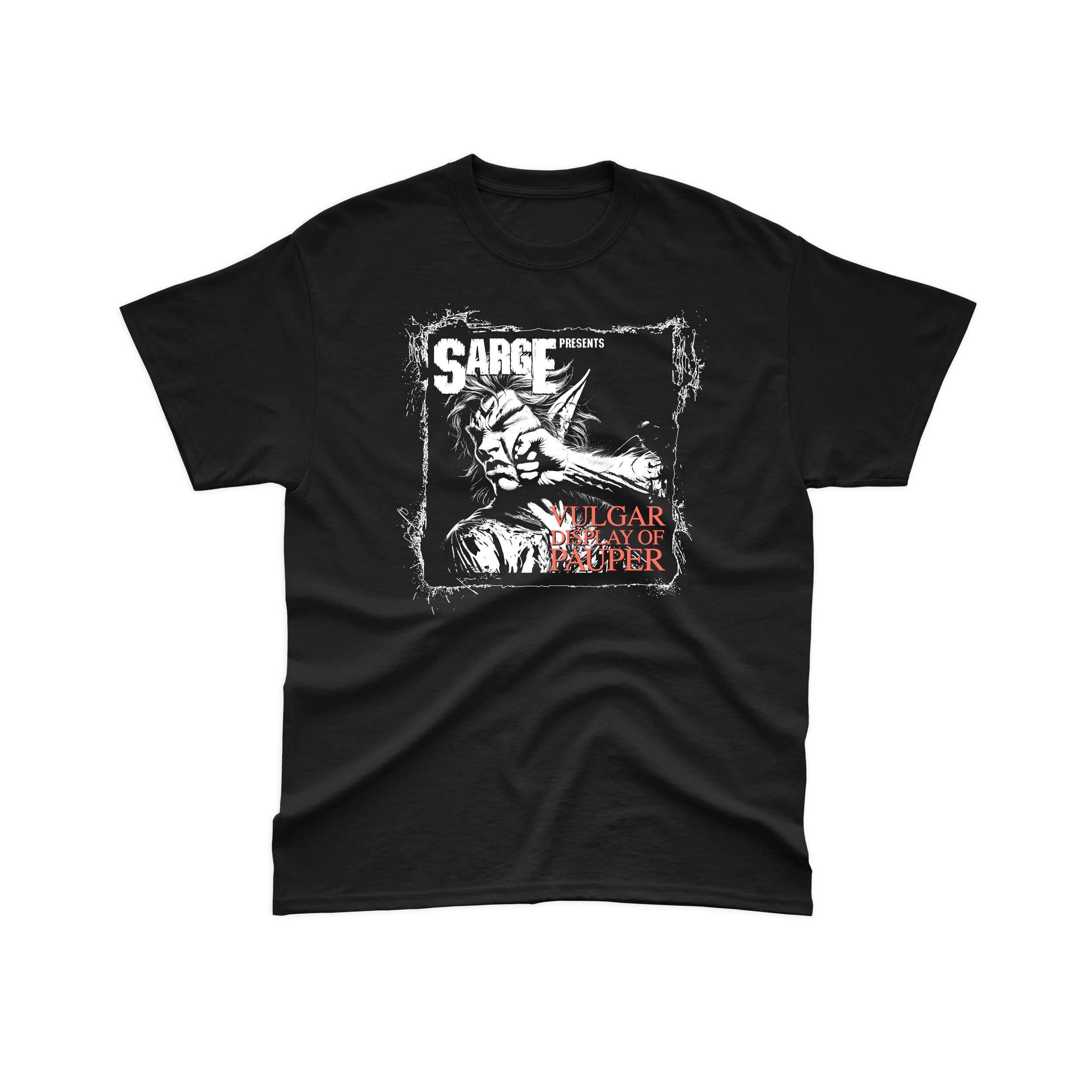 Vulgar Display of Pauper Tee Black