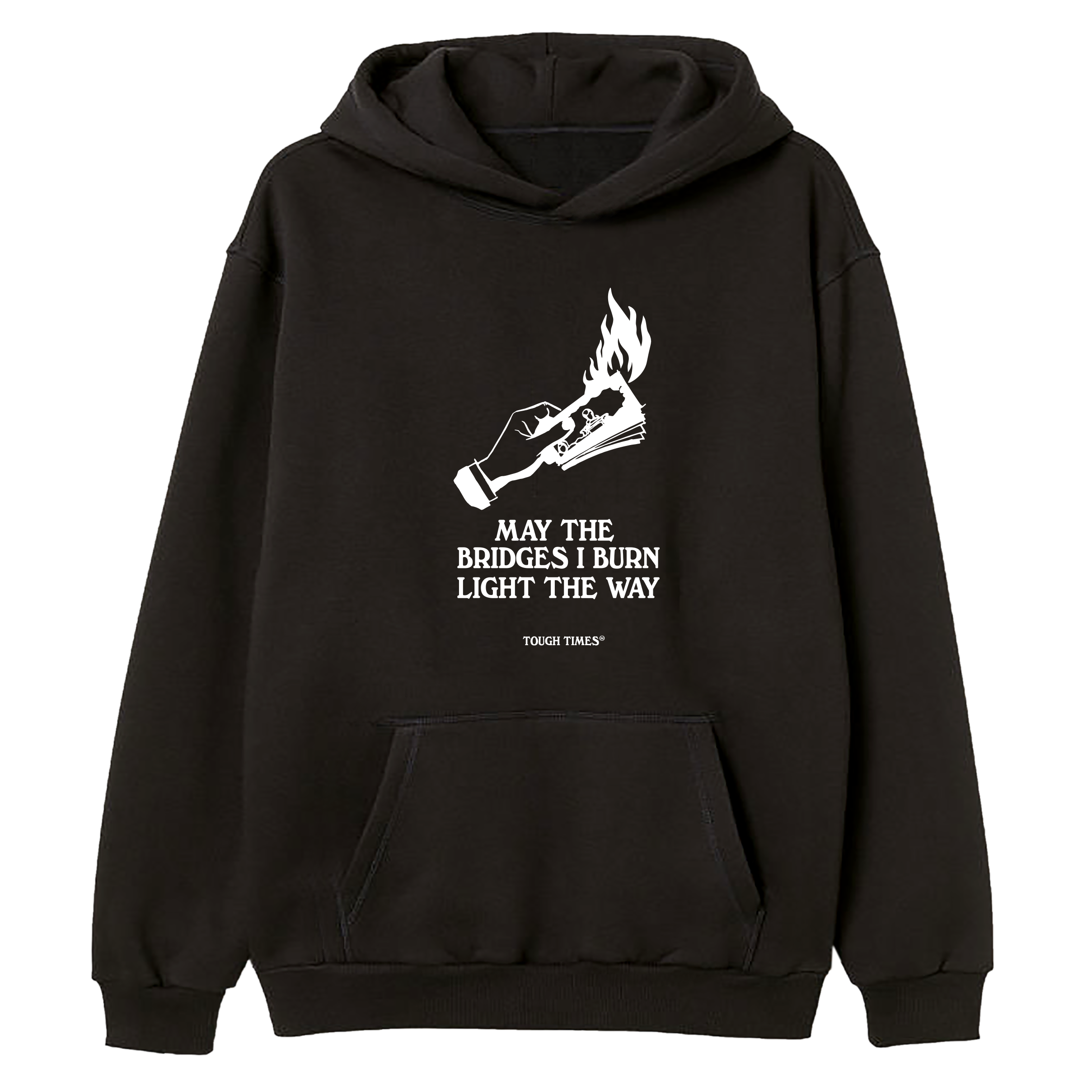 Burned Bridges Pullover Hoodie
