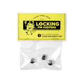 Silver Locking Pin Keepers (3-Pack) - Tough Times 