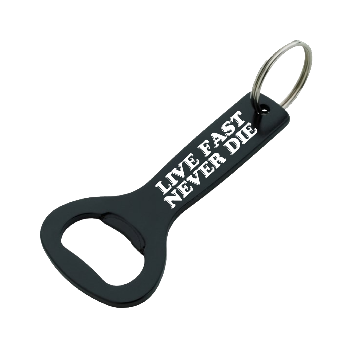 Live Fast Bottle Opener Keychain