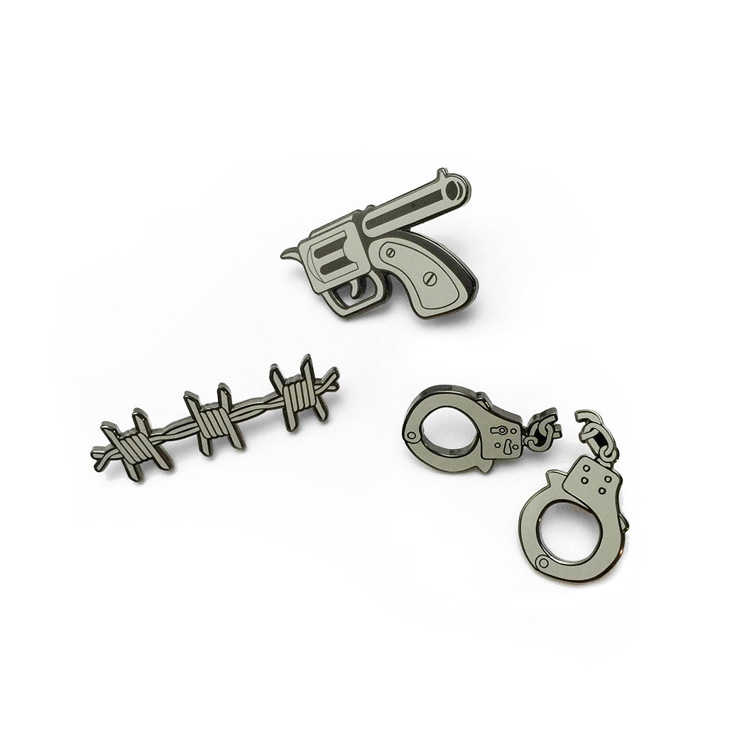 Blame Society Pin Set - Tough Times 