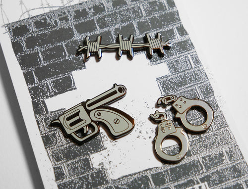 Blame Society Pin Set - Tough Times 