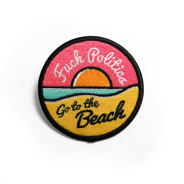 Go To The Beach Patch - Tough Times 