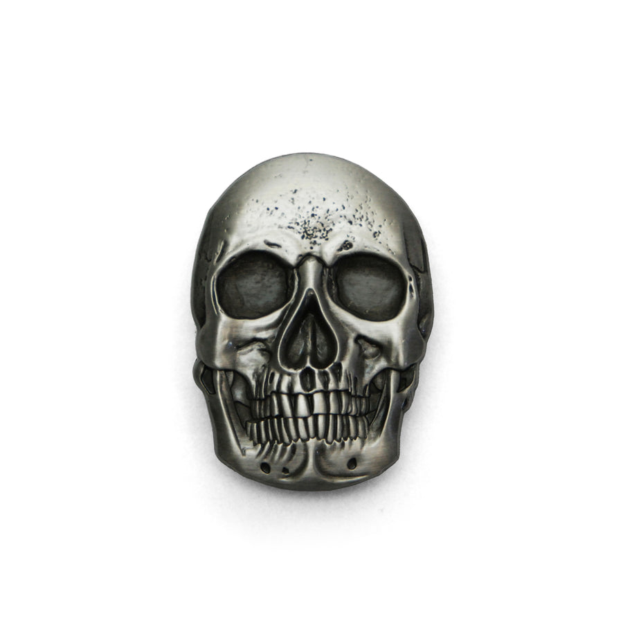 Silver Skull Pin