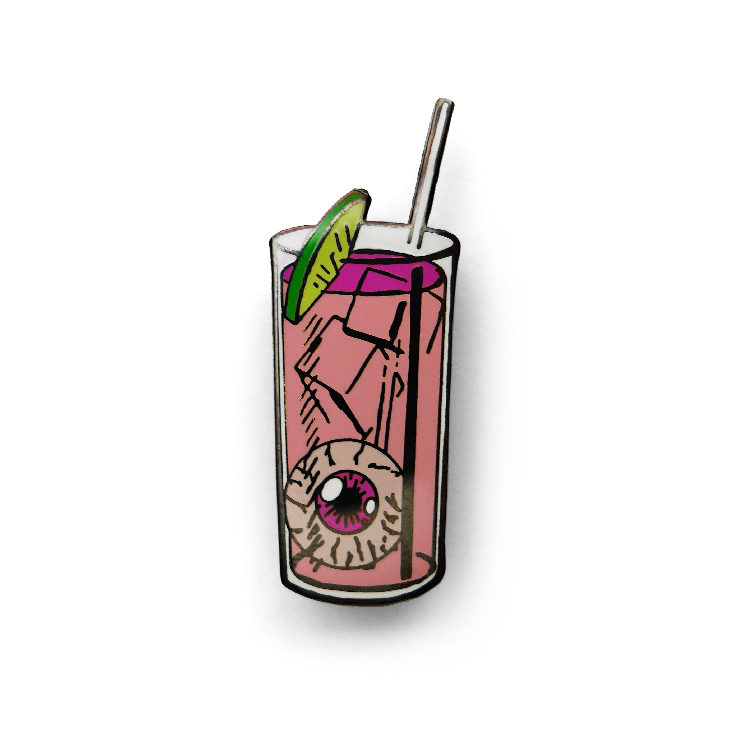 Eye-Ball Cocktail Pin